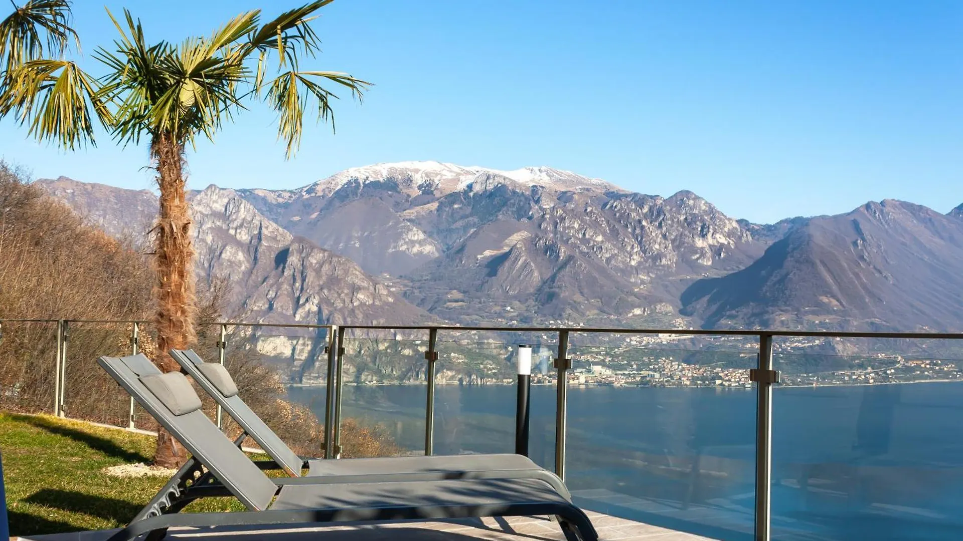 דירה Parzanica Mia Isola With Lake View, Garden And Swimming Pool